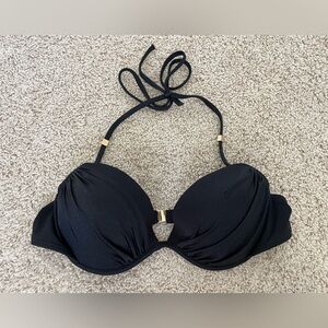 Victoria Secret Black Bikini Top - 34C